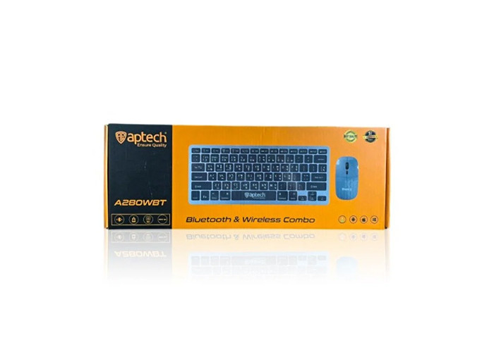 Aptech A280WBT Wireless Keyboard and Mouse Combo