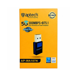 Aptech AP-WA107N Nano WiFi + Bluetooth 5.1 Dongle 