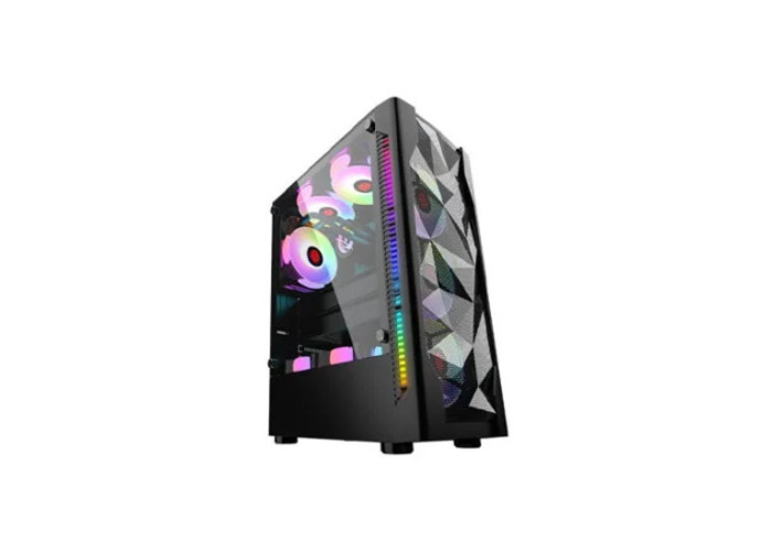 Aptech Ap-8303B RGB Gaming Casing-Black