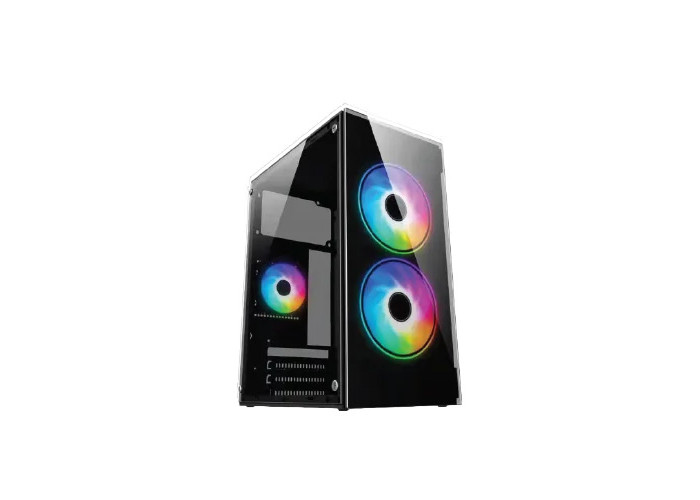  Aptech T20 Front Side Glass ARGB Micro ATX Case