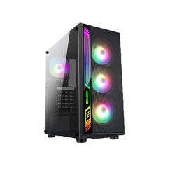 APTECH AP-192-15 RGB ATX GAMING CASE (With Fan)