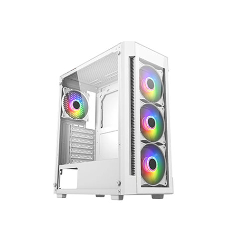 Aptech 195-02 Glass White Gaming Case