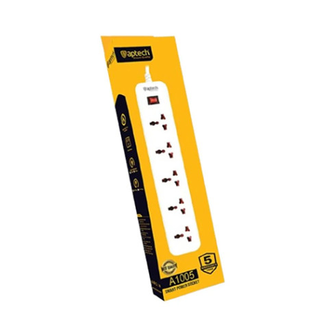 Aptech A1005 5 Port Power Strip 